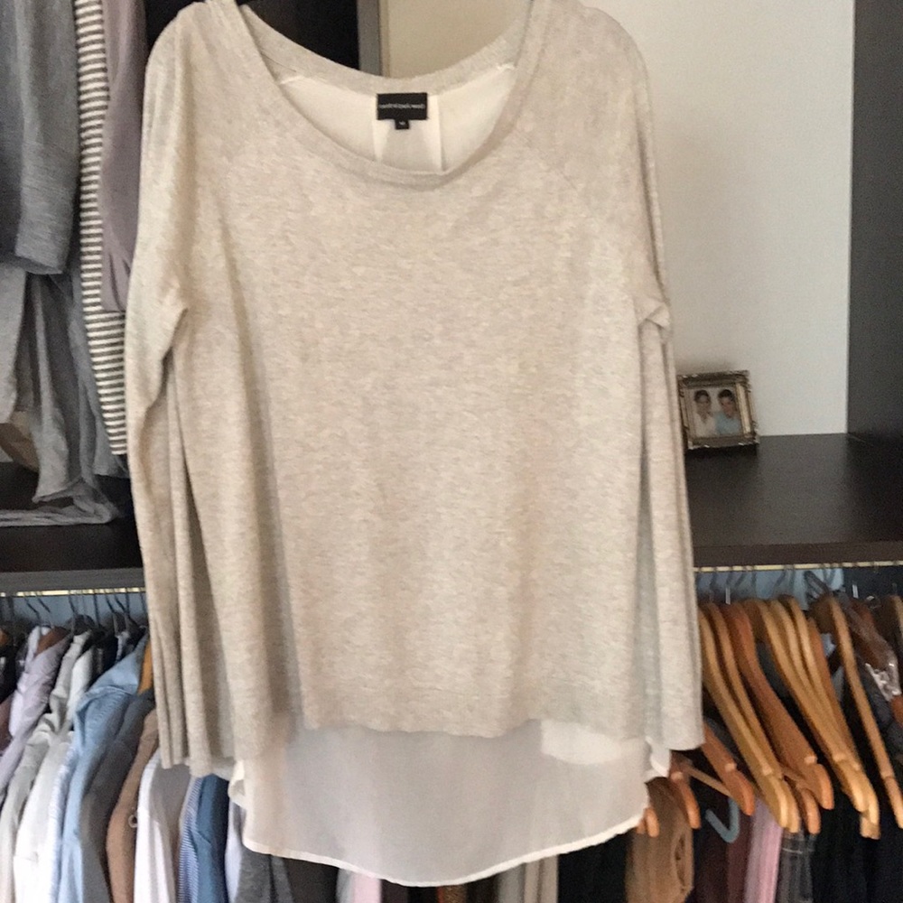 Central Park West, Cotton/Viscose Sweater …